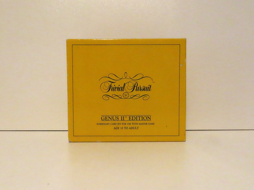 Trivial pursuit genus - pursuit, ii