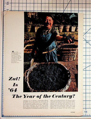 1964 bordeaux wine magazine - bordeaux,
