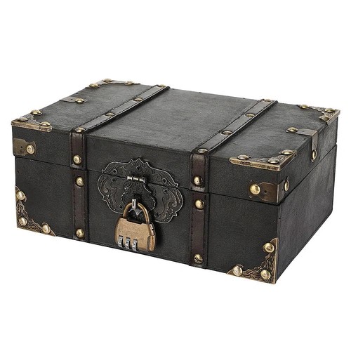 Scrigno legno vintage - scrigno,