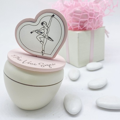 Portacandela ballerina - portacandela,