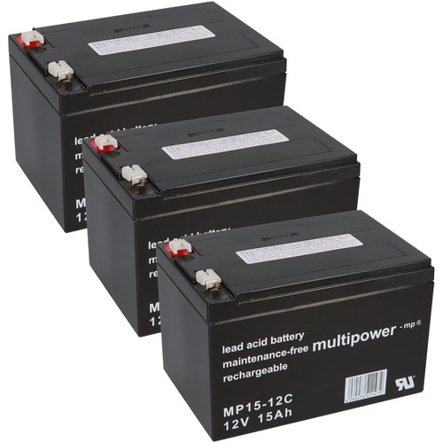12v 15ah accumulatore - 12v,
