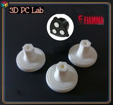 3 NUOVI Piattelli pistoni in NYLON per pompa Fiamma Aqua 8 SF 126 Superflow S20