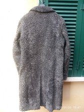 Pelliccia di Astrakan grigio