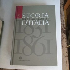 STORIA D'ITALIA INDRO MONTANELLI volume 5 1831/1861 ed. Oggi
