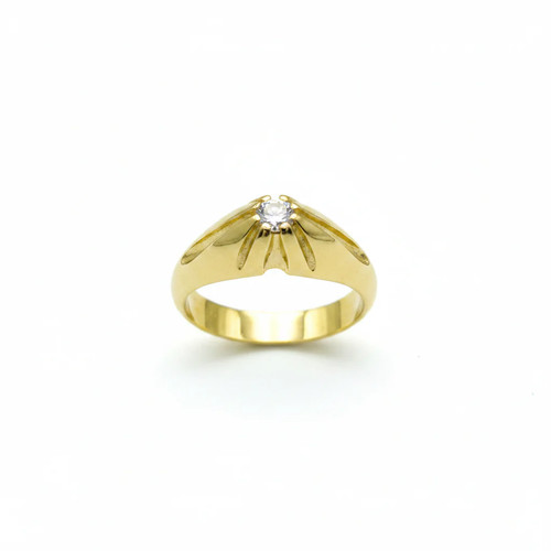 Anello solitario uomo - anello,