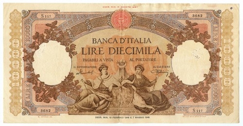 10000 lire capranesi - 10000,