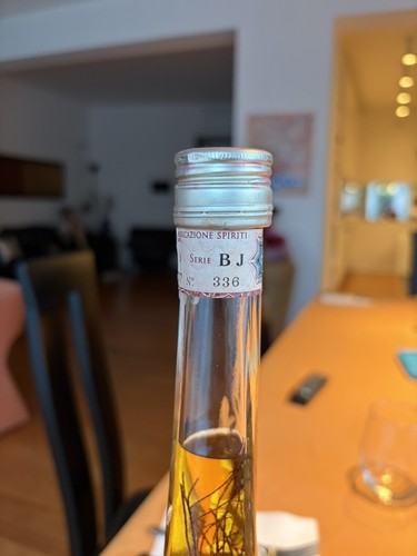 Bottiglia liquore antica - bottiglia,