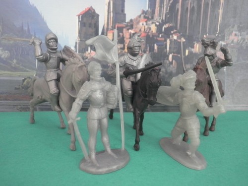 Figurini medioevali cavallo - medioevali, a