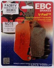 EBC V-Pad Anteriore Pastiglie Freno (1 Set) Per Harley Davidson XL1200 (2004 A