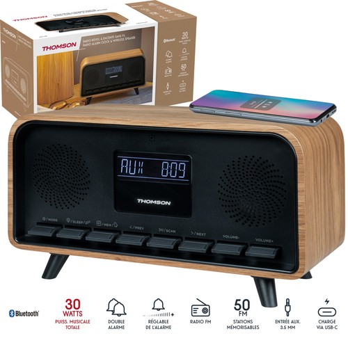 Thomson rt850bt radio sveglia - rt850bt,