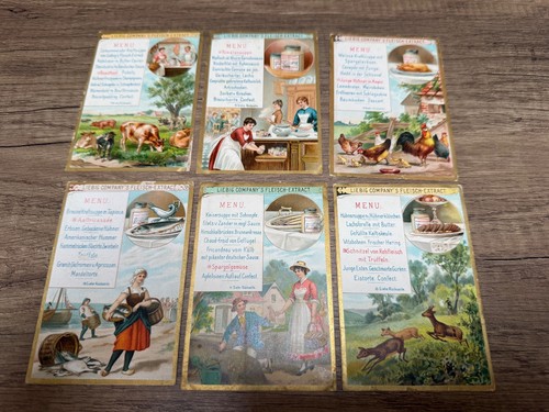 Liebig trade cards - cards,