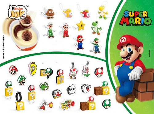 Super mario kinder joy 2025 - super,