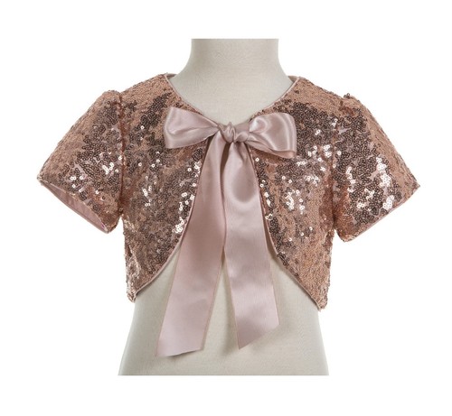Paillettes oro rosa - , mantelle