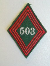 LOSANGE DE BRAS Mle 1945 TRAIN