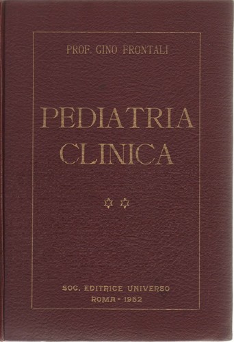 Prof gino frontali pediatria - frontali,,