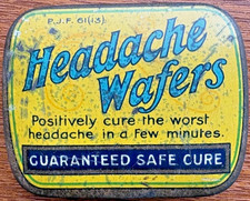 Headache Wafers Advertising