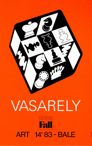 Victor vasarely gioco - vasarely:, scacchi