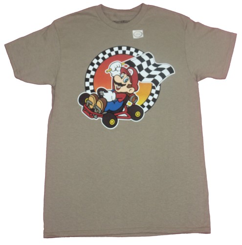 Maglietta mario kart - mario, adulto