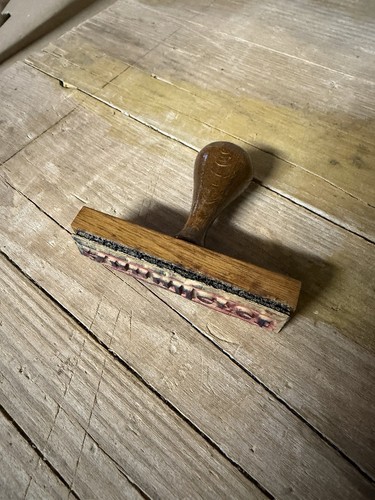 Timbro antico legno - timbro,