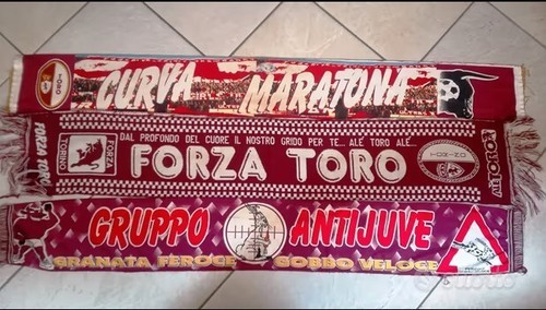 Sciarpa ultras granata torino - sciarpa,