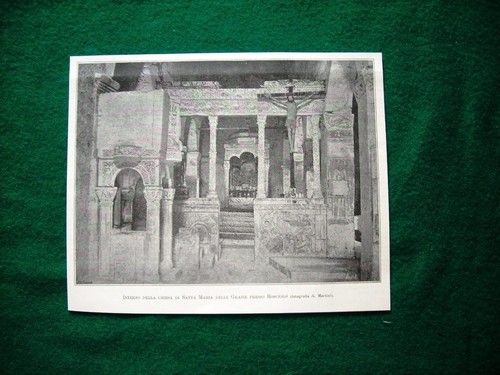 Interno della chiesa santa - della,