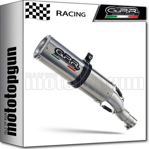 Scarico racing acciaio gpr - acciaio, m3