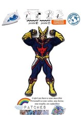 Patch My Hero Academia Toshinori Yagi iron on manga toppa termoadesiva All Might