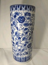Vaso grande portaombrelli blu