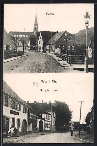 Cpa selz els hauptstrasse - cpa,