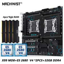 Scheda Madre Dual CPU X99 Kit