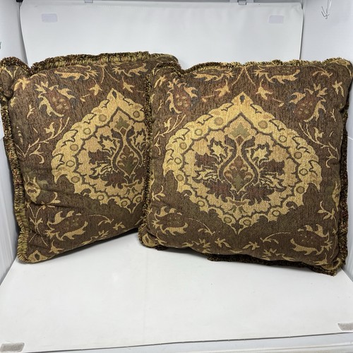 Lotto cuscini damascati - lotto, 2