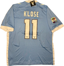 maglia lazio macron calcio KLOSE home shirt maillot camiseta 2013 2014 XL *NEW*