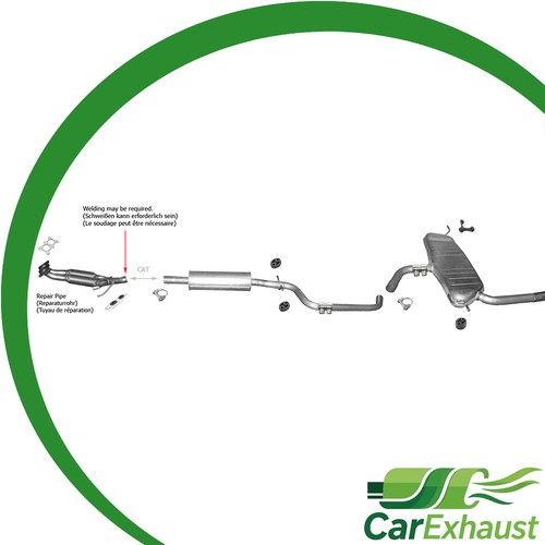 Scarico completo per seat - scarico,