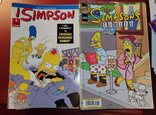 Lotto simpson fumetti bongo - fumetti,
