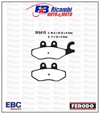 PASTIGLIE FRENO Piaggio X9