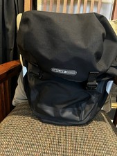 Borsa bici impermeabile nera