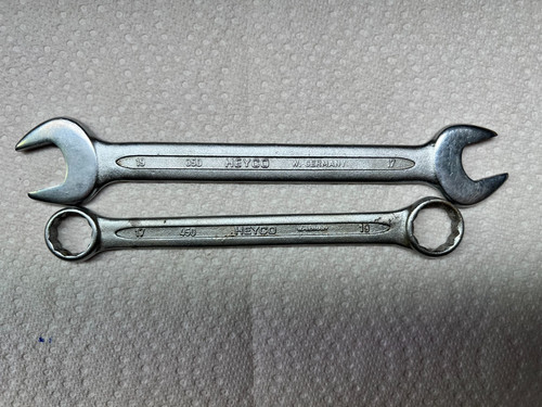 Heyco metric wrenches - metric,