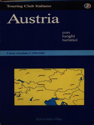 Austria cartina 500 000 - austria, 1:500.000