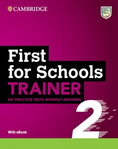 First for schools trainer - for, 2