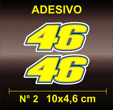 Adesivi Sticker VALENTINO ROSSI VR46 THE DOCTOR | MOTOGP  DUCATI HONDA YAMAHA