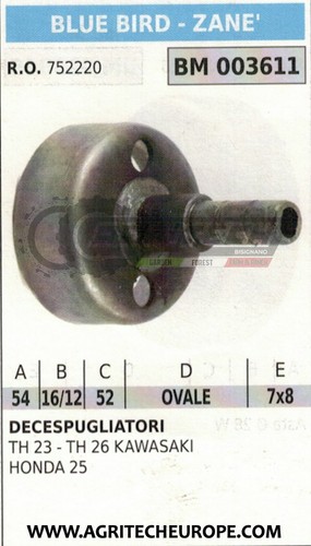 752220 campana frizione - 752220,