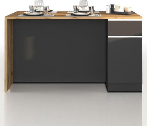 Isola cucina sole con ante - 2,