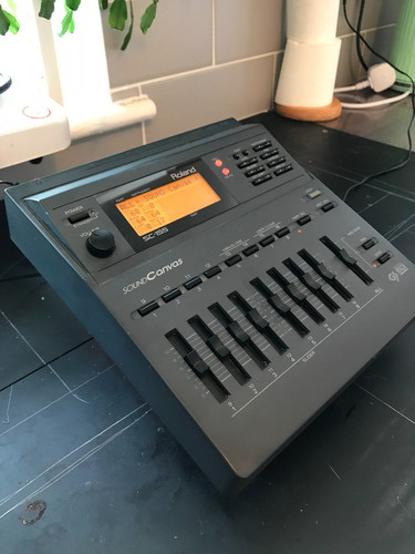 Roland 155 sound - sc-155, sound-canvas