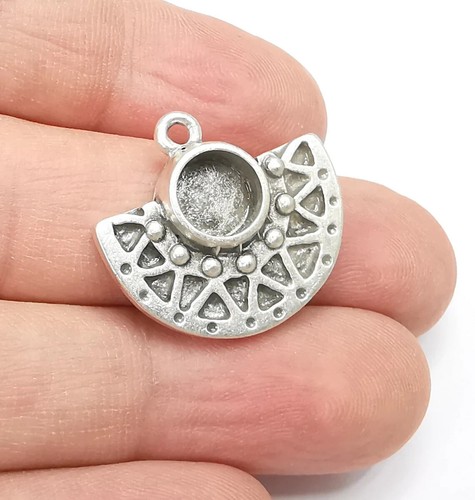 Antica lunetta ciondolo - , charms