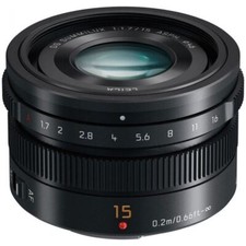Panasonic 15 mm f1.7 obiettivo