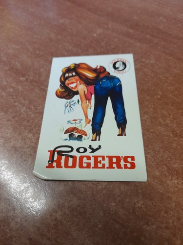 Adesivo vintage roy rogers - adesivo,