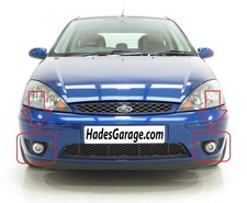 Griglie paraurti ford focus - griglie,