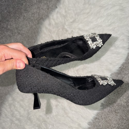Zara donna tacco punta - zara, a