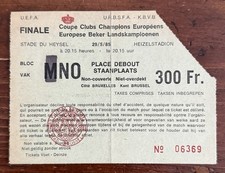 BIGLIETTO STADIO - FINALE COPPA CAMPIONI - Ticket Calcio LIVERPOOL vs JUVENTUS