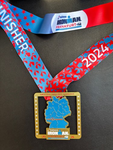 Medaglia finisher ironman - finisher,